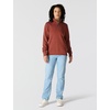 image:imageCarhartt Womens TENCEL Fiber Series HalfZip SweatshirtSpice Red