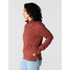 image:imageCarhartt Womens TENCEL Fiber Series HalfZip SweatshirtSpice Red
