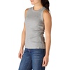 image:imageCarhartt Womens Tencel Fiber Series Fitted Ribbed TankHeather Gray