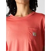 image:imageCarhartt Womens Tencel Fiber Series Loose TShirtDusty Cedar