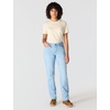 image:imageCarhartt Womens The Essential Mid Rise Comfort Jeans  Performance Fit Stretch DenimMorning Sky