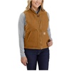 image:imageCarhartt Womens Washed Duck Mock Neck VestCarhartt Brown