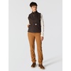 image:imageCarhartt Womens Washed Duck Mock Neck VestDark Brown