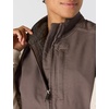 image:imageCarhartt Womens Washed Duck Mock Neck VestTaupe Gray