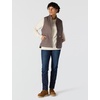 image:imageCarhartt Womens Washed Duck Mock Neck VestTaupe Gray