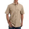 Dark Tan Chambray