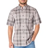 image:imageCarhartt Mens 107273 Fort Loose Short Sleeve Plaid ShirtCarhartt Gray