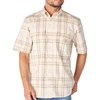 image:imageCarhartt Mens 107273 Fort Loose Short Sleeve Plaid ShirtEggshell
