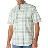 image:imageCarhartt Mens 107273 Fort Loose Short Sleeve Plaid ShirtSmoked Teal