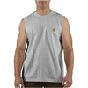 image:imageCarhartt Mens Dearborn Relaxed Sleeveless TShirtHeather Gray