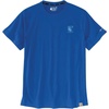 image:imageCarhartt Mens Force Relaxed Logo TShirtElectric Indigo