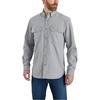 image:imageCarhartt Mens Force Sun Defender Chambray Relaxed Ls ShirtSteel