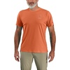 image:imageCarhartt Mens Force Sun Defender Lightweight ShortSleeve Logo Graphic TShirtSedona Orange