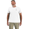 image:imageCarhartt Mens Force Sun Defender Lightweight ShortSleeve Logo Graphic TShirtWhiteNavy