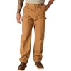 image:imageCarhartt Mens Iconic B01 Firm Duck DoubleFront DungareeCarhartt Brown