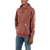 image:imageCarhartt Mens Iconic K288 Logo Sweatshirt CloseoutAuburn Heather