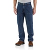 image:imageCarhartt Mens Loose Straight DoubleFront Denim DungareeCanal