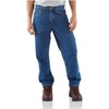 image:imageCarhartt Mens Relaxed Fit Heavyweight 5Pocket Tapered JeanDarkstone