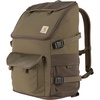 image:imageCarhartt Nylon Duck 35L Workday Backpack Carhartt Brown  Durable WaterResistant Pack with 15 Laptop Sleeve and Adjustable Shoulder Straps Mossy Oak BottomlandsTarmac