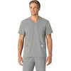 image:imageCarhartt Scrubs Unisex Force Essentials VNeck Tops with 6 PocketsGrey