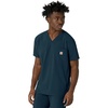 image:imageCarhartt Scrubs for Men Force CrossFlex VNeck Tops with 3 PocketsNavy