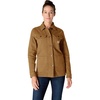 image:imageCarhartt Womens 106812 Womens Rugged Flex Loose Fit Canvas Chore CoaCarhartt Brown