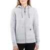 image:imageCarhartt Womens Clarksburg FullZip SweatshirtAsphalt Heather Nep
