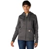 image:imageCarhartt Womens Clarksburg FullZip SweatshirtCarbon Heather