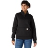 image:imageCarhartt Womens Clarksburg QuarterZip SweatshirtBlack Closeout