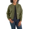 image:imageCarhartt Womens Crawford Bomber JacketBasil