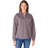 image:imageCarhartt Womens Durham Knit OvershirtAsh Berry