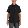 image:imageCarhartt Womens Force Relaxed Fit Lightweight Short Sleeve ShirtBlack
