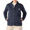 image:imageCarhartt Womens Paxton Quilted Shirt JacDeep Smoke Blue