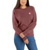 image:imageCarhartt Womens Relaxed Fit Midweight French Terry Crewneck SweatshirtApple Butter