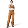 image:imageCarhartt Womens Washed Duck Insulated Bib OverallBrown