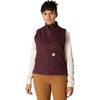 image:imageCarhartt Womens Washed Duck Mock Neck VestBlackberry