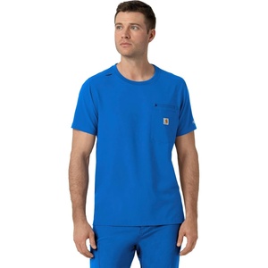 image:imageCarhartt Force CrossFlex Mens Crew Neck Scrub TopRoyal