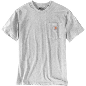 image:imageCarhartt Mens 103296 Relaxed Fit Workwear Pocket TShirtHeather Gray