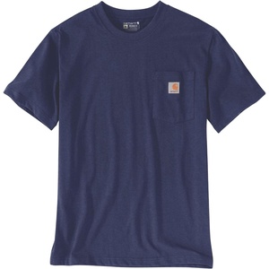 image:imageCarhartt Mens 103296 Relaxed Fit Workwear Pocket TShirtNavy