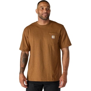 image:imageCarhartt Mens 103296 Relaxed Fit Workwear Pocket TShirtOiled Walnut Heather