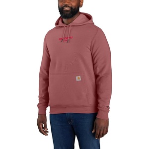 image:imageCarhartt Mens 106655 Force Relaxed Fit Lightweight Logo Graphic SweatApple Butter