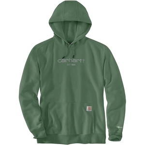 image:imageCarhartt Mens 106655 Force Relaxed Fit Lightweight Logo Graphic SweatFrosted Balsam