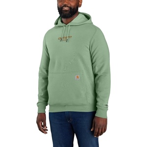 image:imageCarhartt Mens 106655 Force Relaxed Fit Lightweight Logo Graphic SweatLoden Frost