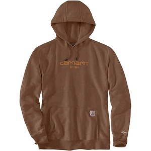 image:imageCarhartt Mens 106655 Force Relaxed Fit Lightweight Logo Graphic SweatMocha Heather