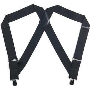 image:imageCarhartt Mens A0005520 Rugged Flex Elastic TwoTone SuspendersElastic Full Swing Side Clip Black