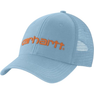 image:imageCarhartt Mens Canvas MeshBack Logo Graphic CapMoonstone