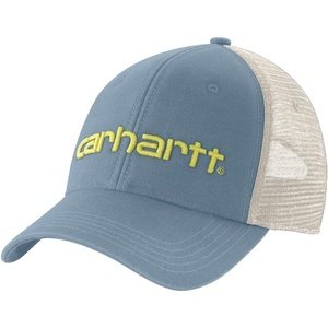 image:imageCarhartt Mens Canvas MeshBack Logo Graphic CapThundercloud