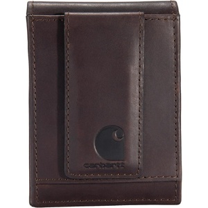 image:imageCarhartt Mens Durable Leather Wallets Available in Multiple StylesFront Pocket