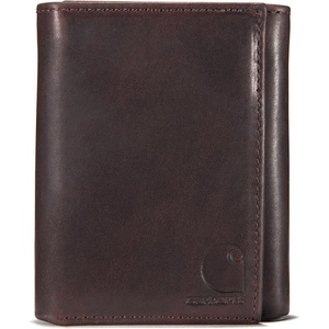 image:imageCarhartt Mens Durable Leather Wallets Available in Multiple StylesTrifold