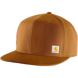 image:imageCarhartt Mens Firm Duck Flat Brim CapCarhartt Brown